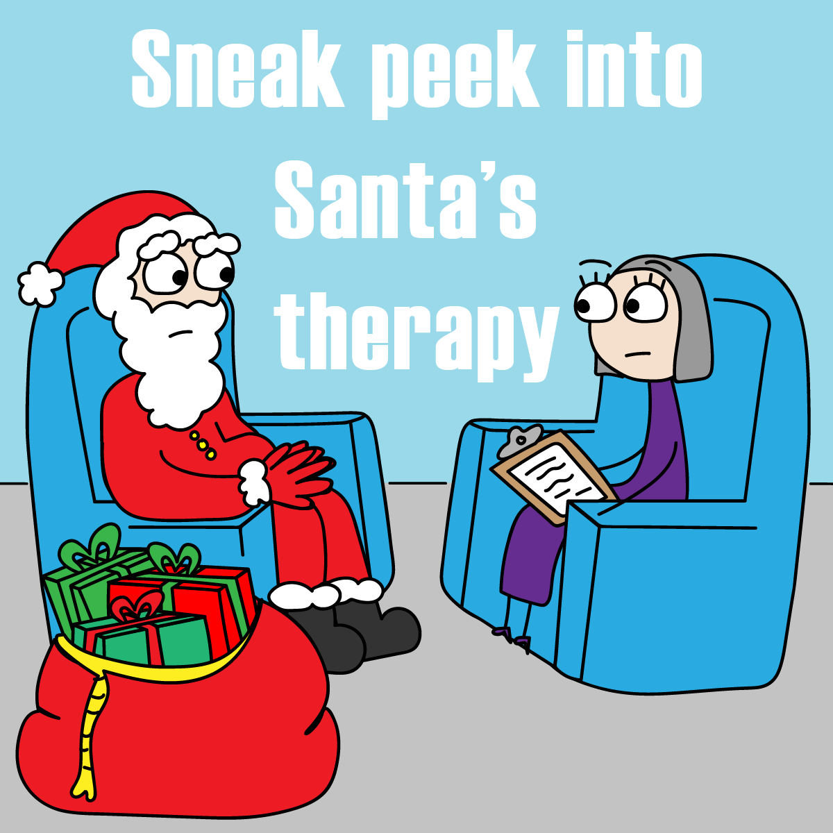 Santa therapy session